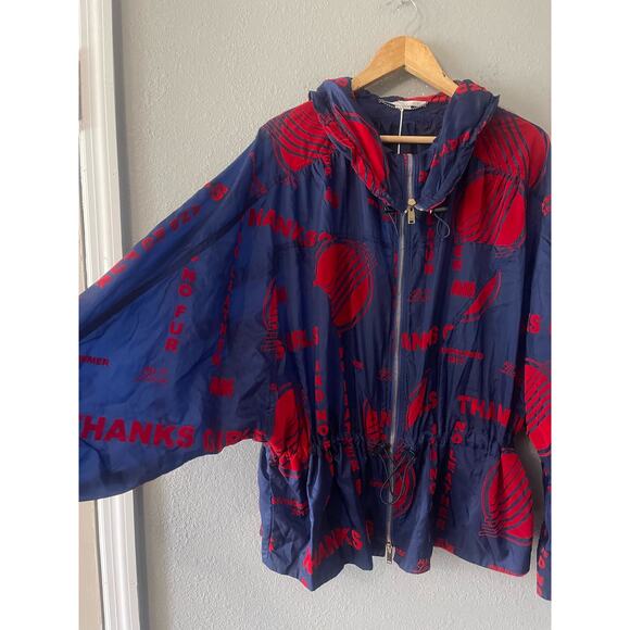 New STELLA MCCARTNEY Nylon Flock Print Jacket - Picture 7 of 16